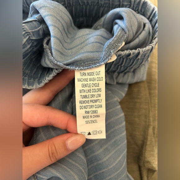 Indigo Rein Striped Soft Pants - Picture 7 of 10